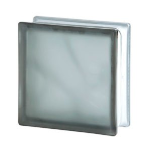 pustak szklany satynowany szary luksfer e60 wave gray glassblock seves