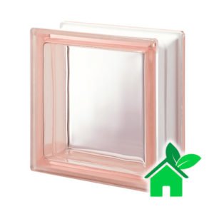 Pustak-szklany-Luksfer-termoizolacyjny-energooszczędny-Q19-Rosa-T-Seves-Design-różowy-glass-block